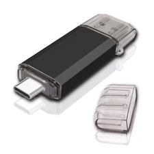 OTG Flash Drive 32GB Dual Type-C USB 3.0 Memory Stick for Samsung S8 S9 A3 Note7