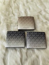 Michael Kors Cooper Ombre Logo Bifold Wallet with ID Slot
