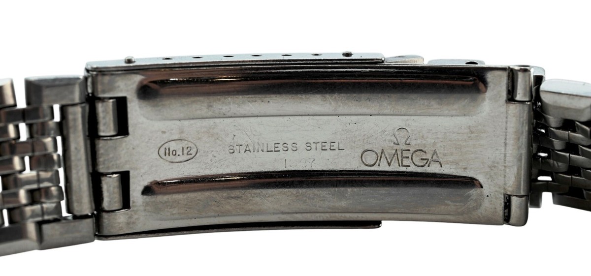 18mm 正規品 純正 OMEGA ライスブレス 1037 No.12 609 オメガ ヴィンテージブレス 1037/609 取付幅約18mm
