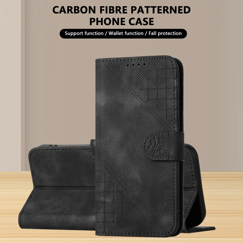 Case For Samsung Note 8 9 10 20 Ultra S7 S8 S9 S10 PU Leather Wallet Phone Cover - Image 2 of 4