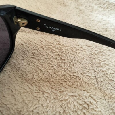 CHANEL COCO Gold Logos 01452 94305 CC Sunglasses vintage | eBay