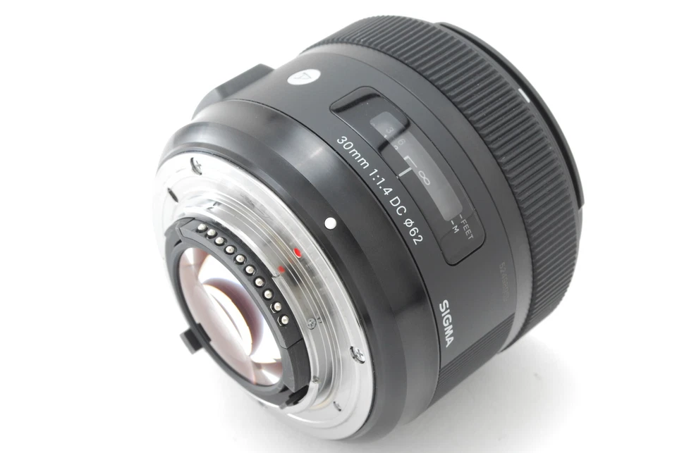 Lente gran angular Sigma EX DC 30 mm f/1,4 Art HSM para Nikon "en caja como nueva" 8959 Prime Foto 4 de 4