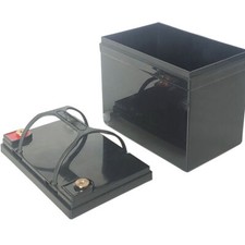 12V 33AH LiFePO4 Battery Box Case w/LCD Display for Energy Storage Lighting HAU