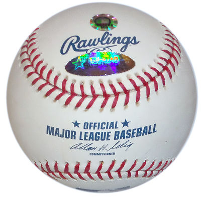 JAMES BRENT J.B. COX SIGNED OML BALL YANKEES TRENTON THUNDER 2006