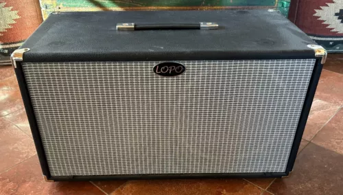 Lopo Line 2x12  Speaker Cabinet - Fender style black tolex with Weber speakers