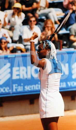 Photo de presse vintage Tennis, Venus Williams, Federation Monde 1999