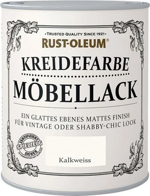 Rust-Oleum Kreidefarbe Möbellack 125 ml kalkweiß  Kreidefarbe
