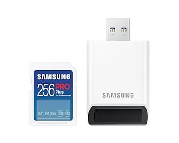 Samsung PRO Plus 256GB SDXC MB-SD256SB/WW | Scheda SD 4K Professionale