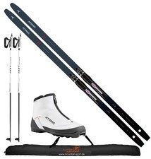 Atomic Langlaufski Set Savor XC Grip - Ski+Bindung+Schuhe women+ Stöcke+Skisack