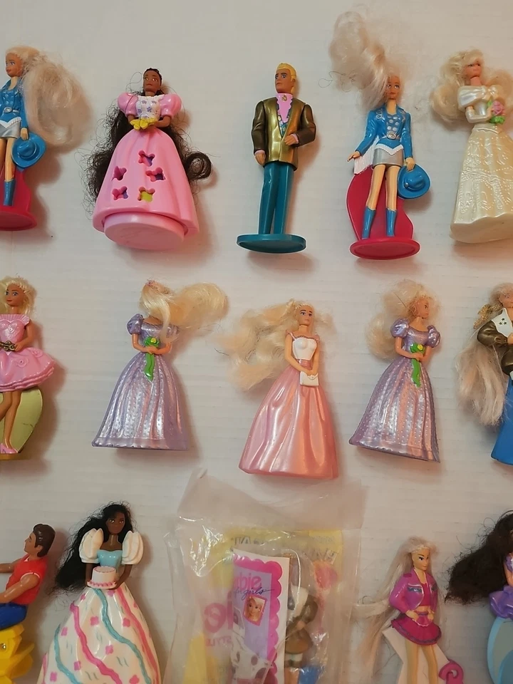Винтажная Барби Mattel McDonalds Happy Meal игрушки 90-х ✨ огромный✨ лот из 45 свободного и новый - Изображение 4 из 4