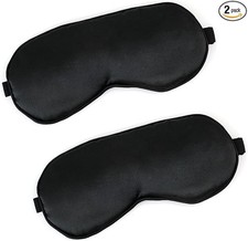 Adjustable Silk Sleep Mask Blindfold