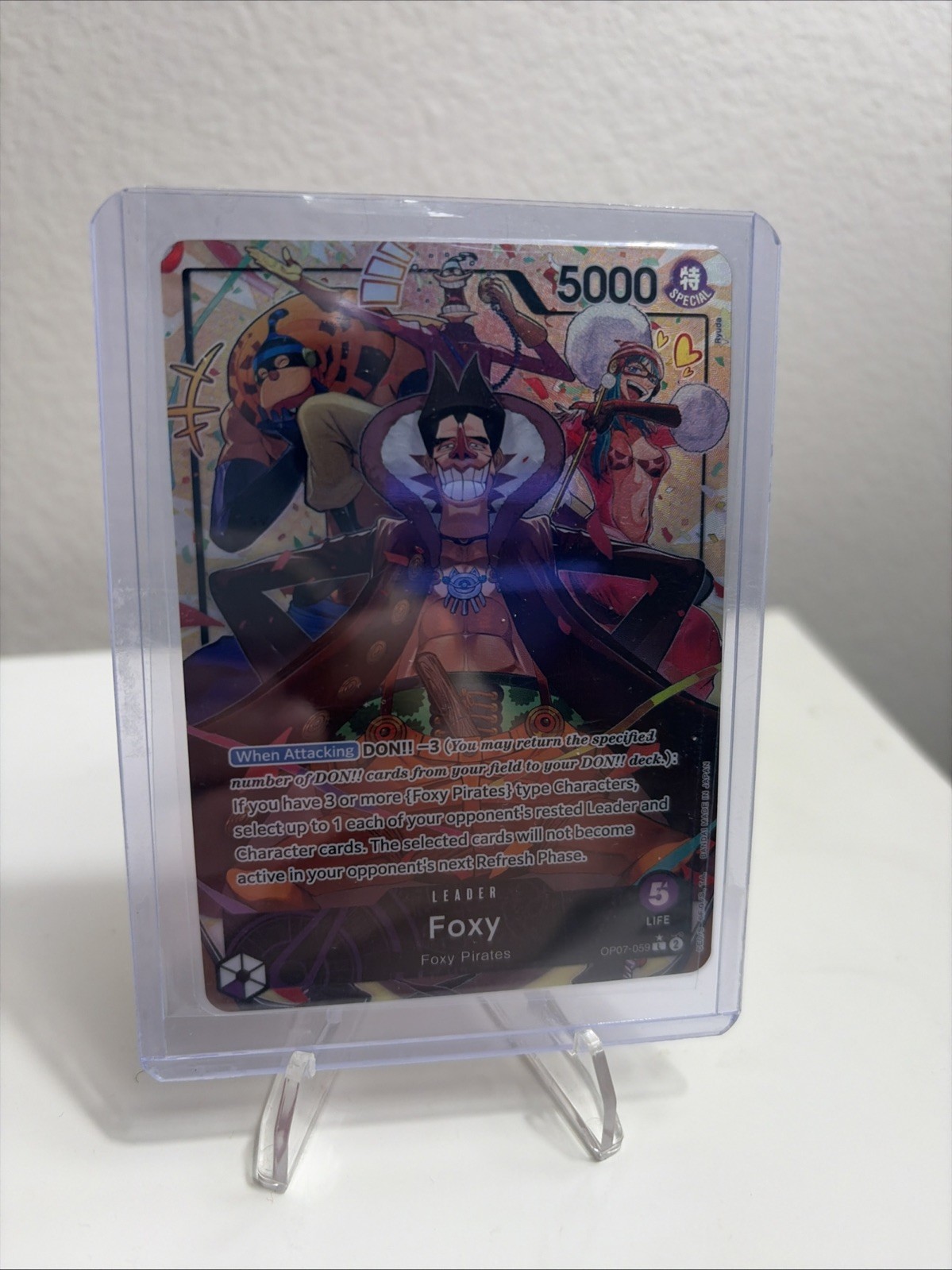 Foxy (059) (Parallel) OP07-059 500 Years in the Future Foil