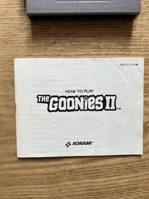 NES the goonies 2 complet tr&egrave;s bon &eacute;tat EEC/FRA