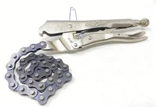 Vise-Grip Petersen Dewitt No 20R Locking Pipe Chain Wrench Pliers USA Made CLEAN