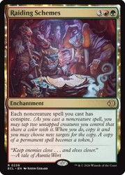 Raiding Schemes 239 Lorwyn Eclipsed Foil Rare MTG