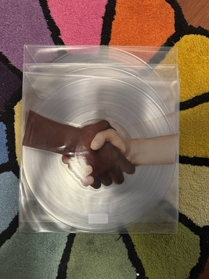 JPEGMAFIA & Flume We Live In A Society EP Limited Transparent Vinyl JPEG Mafia