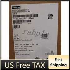 New Siemens G120 PM240 Power Module 6SL3224-0BE31-8AA0 6SL3 224-0BE31-8AA0