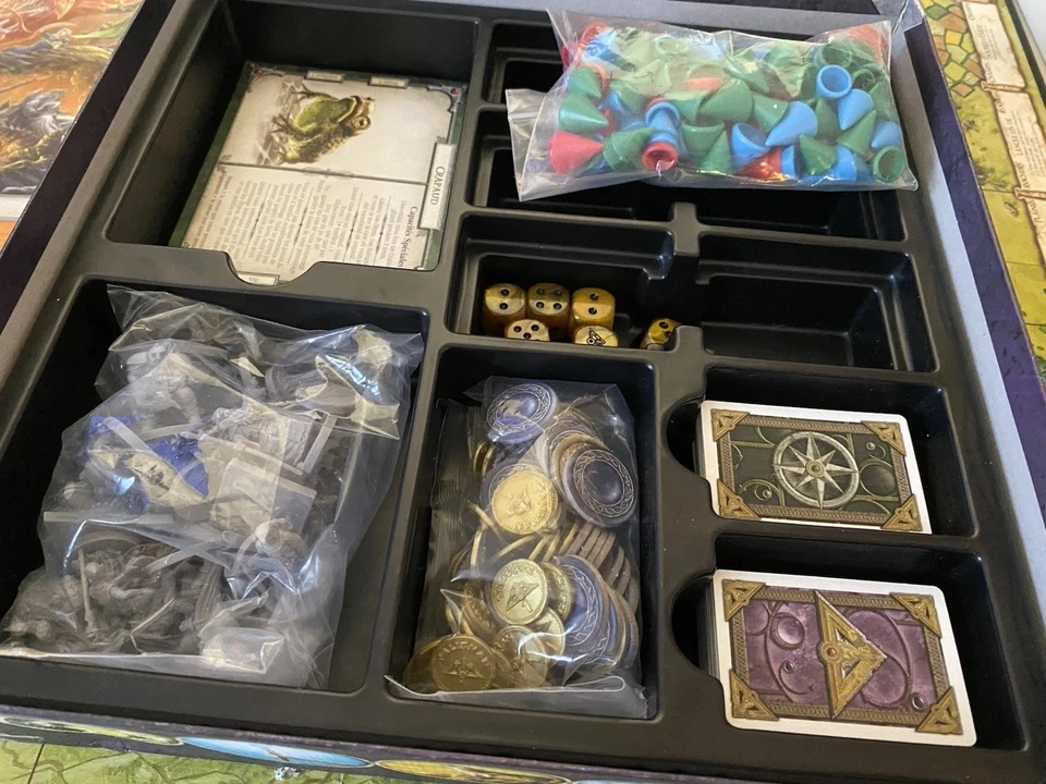 Jeu plateau Talisman. Jeu Des Quêtes Magiques, Quatrième Édition Révisée. Edge - Photo 2/4