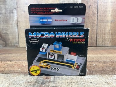 Vintage 1988 Mel Appel Micro Wheels No. 3005 Pitstop play Set 100% Complete