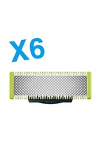 6X OneBlade Razor Shaver QP2520/QP2630 Replacement Blade Head One Blade Not OEM 3.50 per razor
