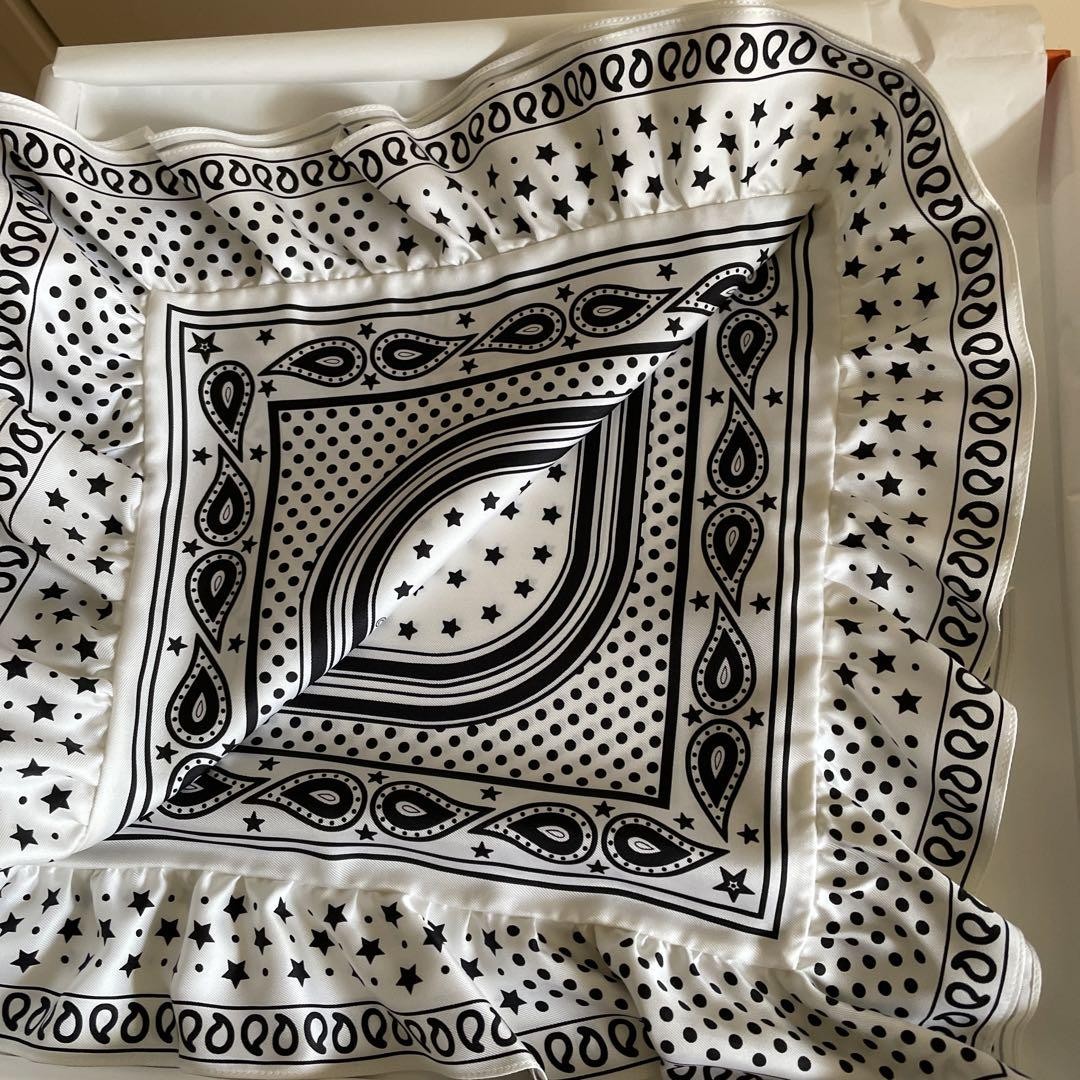 Hermes scarf Carré 70 Brides de Gala Bandana a Pois scarf | eBay
