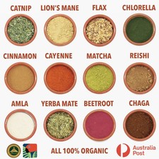 100% Certified Organic Herbal Supplements Superfoods | FREE Same Day Shipping