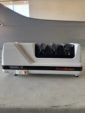 Chef's Choice Edge Select 120 Plus Knife Sharpener Diamond Hone Electric White