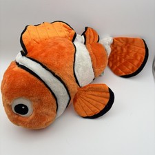 Disney Pixar Finding Nemo 16" Large Soft Clownfish Plush Stuffed Animal Toy