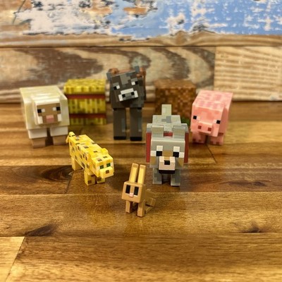 Minecraft Rabbit, Pig, Sheep, Cubes, Wolf/Dog, Cow, Cubes Jazwares