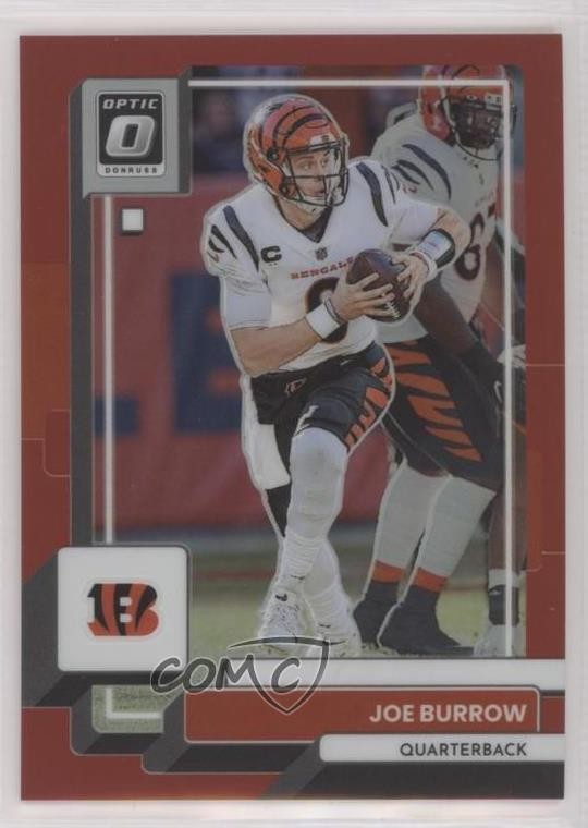 2022 Panini Donruss Optic Red Prizm 34/99 Joe Burrow #39 0vc5