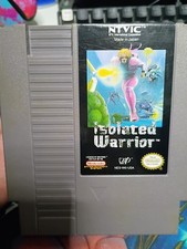 ISOLATED WARRIOR for Nintendo NES -  Tested works , authentic! 