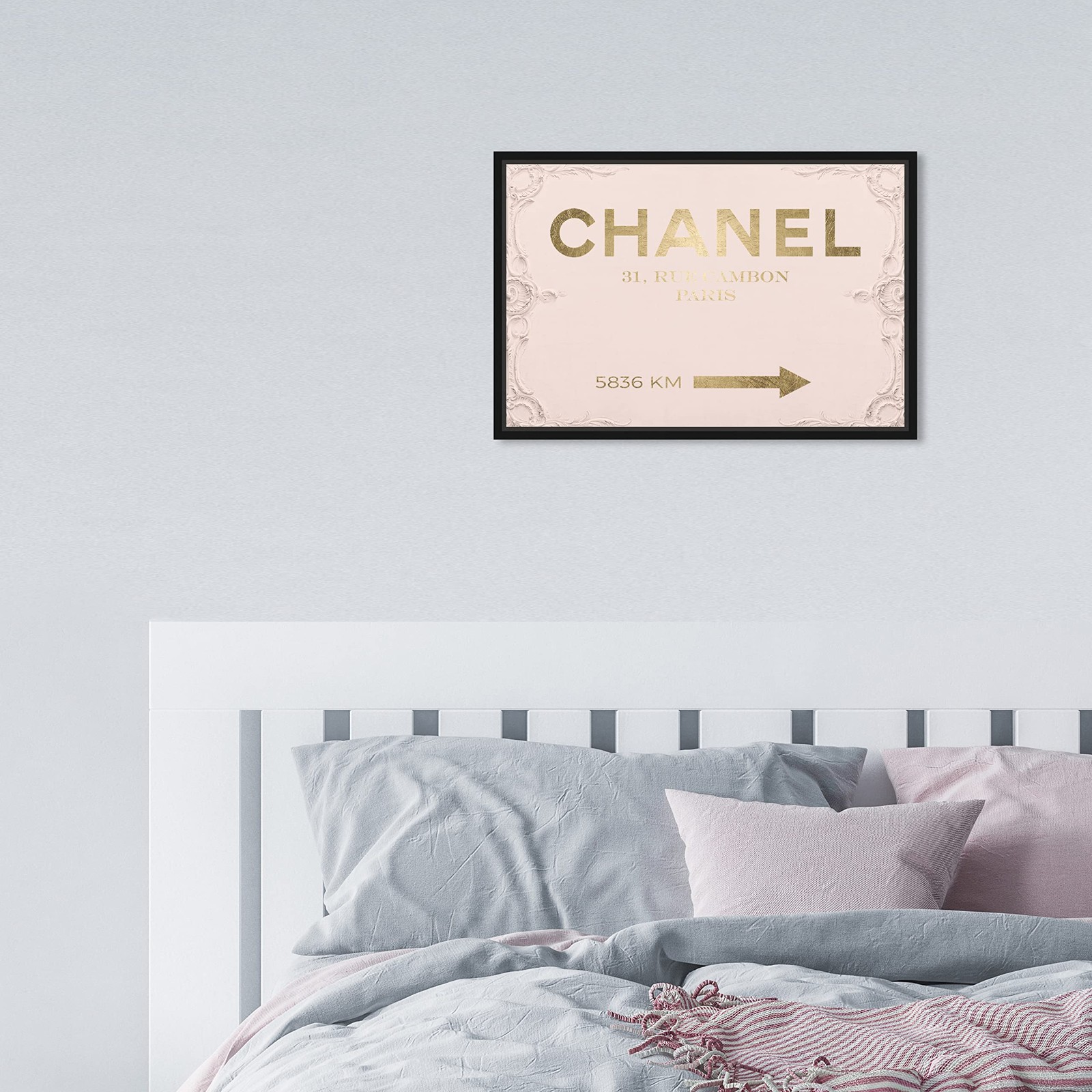 The Oliver Gal Artist Co. Fashion and Glam Modern Canvas Art - Couture Road S...