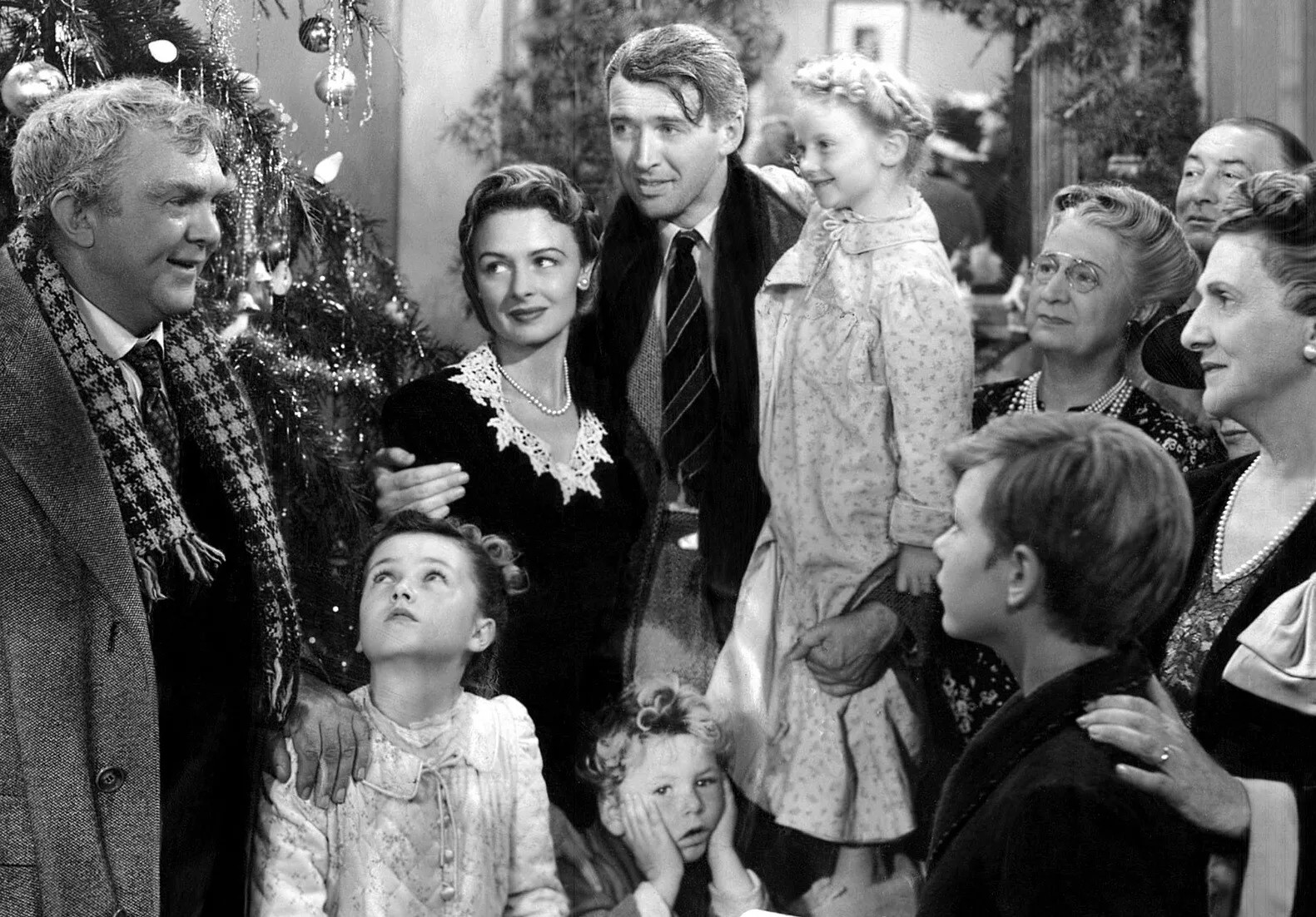 Its A Wonderful Life Jimmy Stewart Christmas  4x6 Picture Celebrity Print