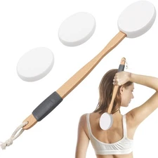 Lotion Applicator for Back 17'' Long Handled Cream with White 