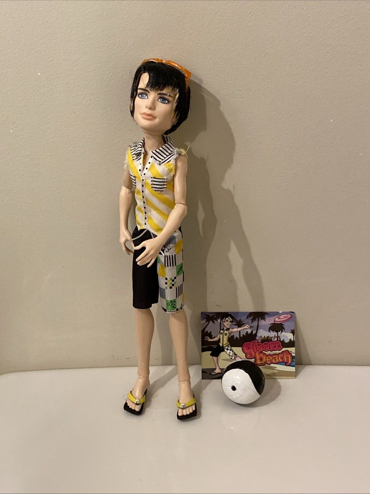 Monster High Jackson Jekyll Gloom Beach Boy Doll and Accesso