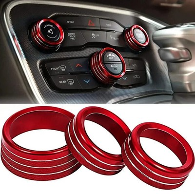 Passend für Dodge Challenger RT SXT 2015-2020 Schalter-Zierringe