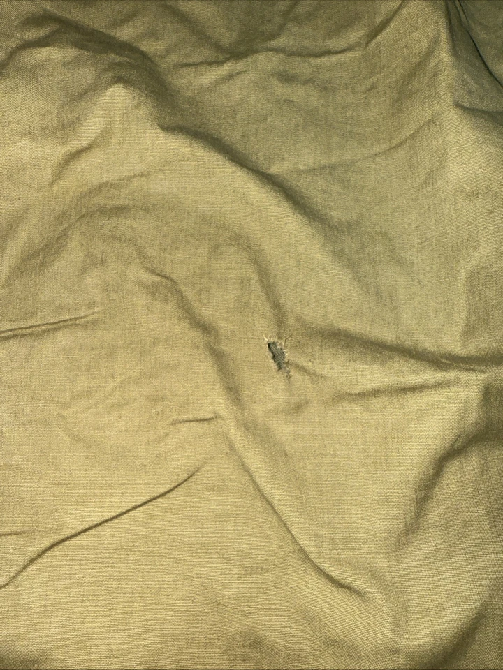 Vintage 1940s M-1943 M43 Field Jacket Coat Size 36L US Army Military Combat Worn - Image 4 of 4