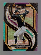 2025 Panini Select Paul Skenes Premier Level Tri-Color Prizm #196