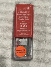 CARLSON'S POST 1993 RUGER EXTENDED IMPROVED MODIFIED SPORTING CLAYS CHOKE TUBE