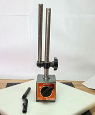 Vintage Turn Knob Mitutoyo 7010-S Magnetic Mag Stand Base For Dial Indicator
