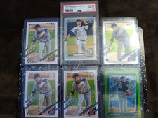 2020 Bowman Chrome Tarik Skubal MEGA BOX PSA 8 #BCP-108 and 5 other RC's!!!!