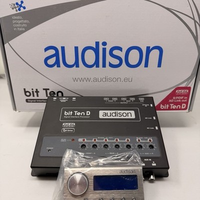 Audison Bit Ten D Signal Interface Processor (DSP) w/ DRC   Complete & Tested