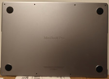 613-20836-A Apple MacBook Pro 14" M1 2021 A2442 OEM Bottom Case Gray