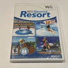 Wii Sports Resort (Nintendo Wii) CIB Complete with Manual Tested Working