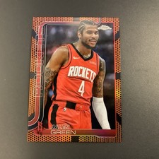 Jalen Green Orange Border Refractor 2025-26 Topps Chrome #58