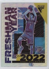 2022-23 Panini Flux Freshman Year Silver Prizm Chet Holmgren #9 1fa0
