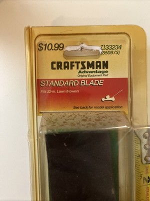 Replacement Craftsman 850973 blade for 22'' Walk Behind Mower by Rotary Corp.
