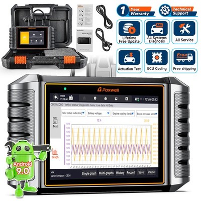 FOXWELL NT710 for Toyota Sienna 4Runner Tacoma Scanner ABS Bleed Active Test