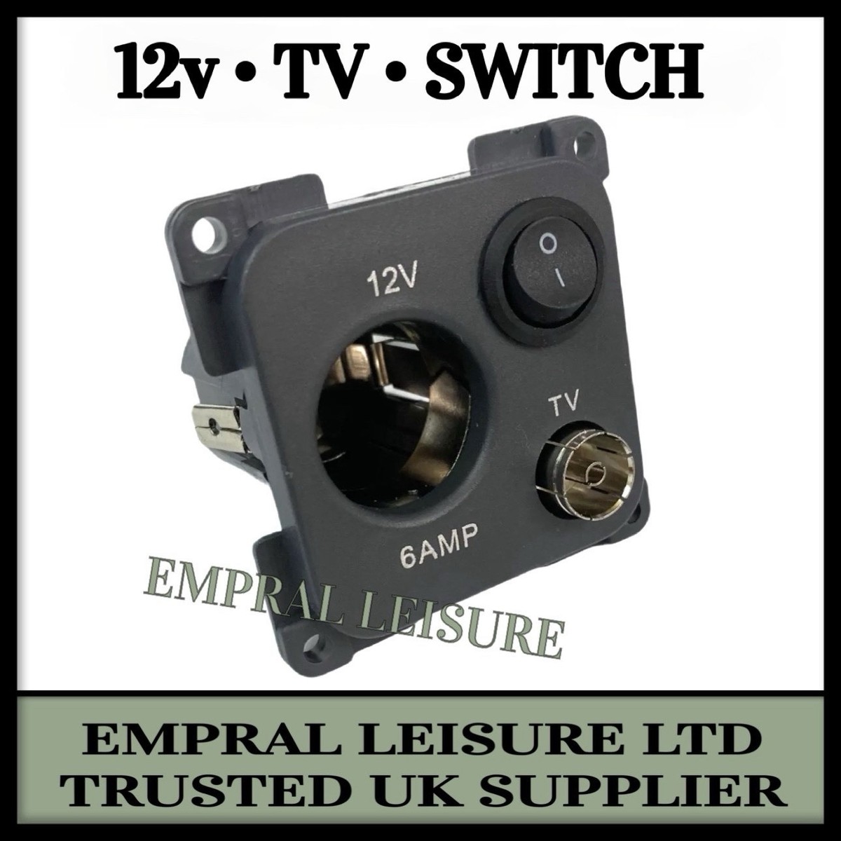 Caravan Camper Linea C/Cbe Presa 12V Montaggio Superficiale E Tv E - Foto 9