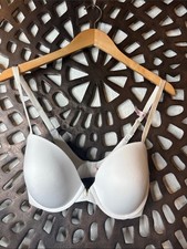 Victoria s Secret Push-Up T-Shirt Bra 34 DDD White Lightly Padded NWOT